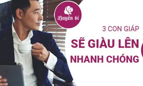 Đổi đời chóng mặt: Gọi tên 3 con giáp sẽ giàu lên nhanh chóng