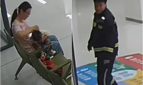 Chồng đưa con người phụ nữ khác đi viện bất ngờ gặp vợ đang chăm con ốm, phản ứng sau đó ai cũng khen