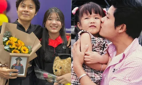Con gái cực xinh nhà Nguyễn Văn Chung xin ngủ lại nhà bạn, bố đơn thân phản ứng mà dân mạng thấy ái nữ quá "khổ"