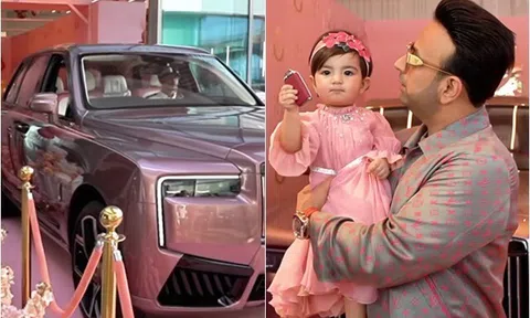 Bé gái 1 tuổi sở hữu Rolls-Royce 18 tỷ gây tranh cãi, danh tính người tặng rất quen thuộc