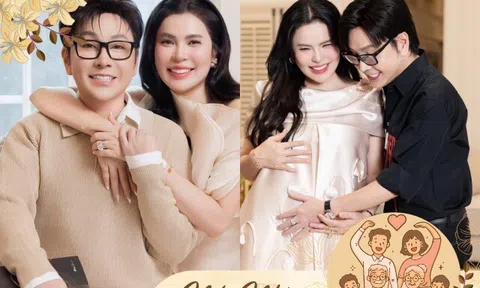 NSƯT Vũ Luân khen vợ bầu giặt cho chồng từng đôi giày, nói 3 con riêng của Phương Lê vẫn gọi mình là chú