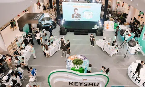 Mỹ phẩm Keyshu khẳng định chất lượng bằng sự thấu hiểu khách hàng, qua sự kiện tại Aeon Mall Hà Đông