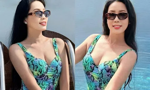 Sao Việt 24h: NSND từng là Á hậu có nhan sắc gây thương nhớ một thời nay khoe vòng 1 “căng tràn” hút mắt ở tuổi 54