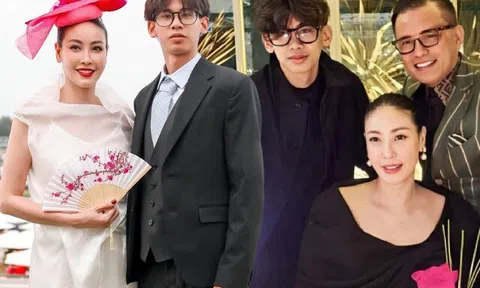 Hà Kiều Anh dự sự kiện danh giá bậc nhất nước Anh, khoe quý tử 17 tuổi lịch lãm hiện đã cao vượt mẹ