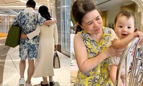 Phu nhân Bầu Hiển chuẩn "mẹ quốc dân": Làm "bạn nhậu" với quý tử, không cần con dâu tự tay chăm 3 cháu nội