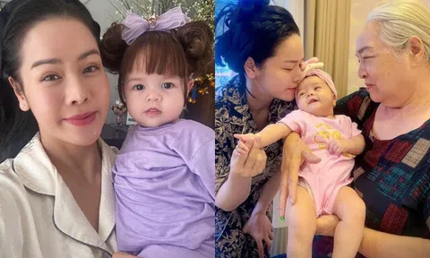 Con gái lai ngoại quốc nhà Nhật Kim Anh rõ nét xinh như búp bê, một bức ảnh thu về hơn 15.000 lượt tương tác