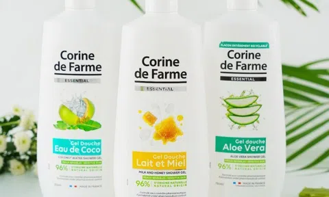 Thức tỉnh mọi giác quan với sữa tắm từ thiên nhiên nước Pháp