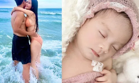 Sinh con cho bạn thân, 3 người đẹp Việt làm mẹ sung sướng, đều đón công chúa đầu lòng xinh như thiên thần