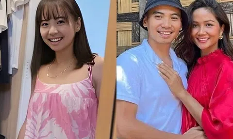 Chồng H'Hen Niê mặc váy làm "bùng nổ" mạng xã hội vì xinh như gái Nhật, Tuấn Khôi ngại ngùng khi đi tập gym
