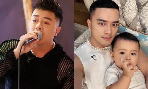 Cao Thái Sơn "mệt xỉu" khi bế ẵm con trai 18 tháng tuổi, tập nấu ăn và sống thanh tịnh từ ngày "lên chức" bố 