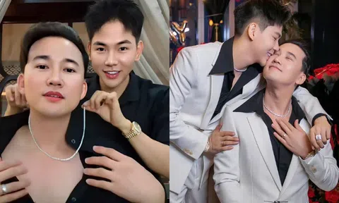Hà Trí Quang được Thanh Đoàn tặng vòng cổ kim cương, ngọt ngào thân mật với bạn đời trong ngày sinh nhật