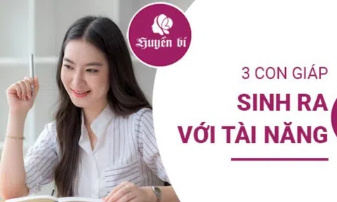 Bí mật 'khủng': 3 con giáp được vũ trụ ban tặng tài năng đặc biệt