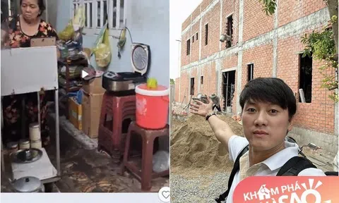 Quách Ngọc Tuyên xây cơ ngơi bề thề cho bố mẹ ở quê, ngày đập nhà mẹ ruột khóc làm ai cũng thương