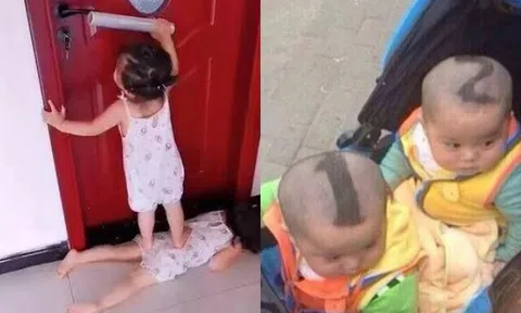 "Dở khóc dở cười" trước loạt khoảnh khắc hài hước của các cặp sinh đôi