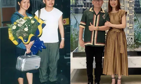 NSƯT Xuân Hinh khoe ảnh thời "sung sức thì nghèo" phong độ ngời ngời, thân mật với gái xinh hóa ra là diva hàng đầu