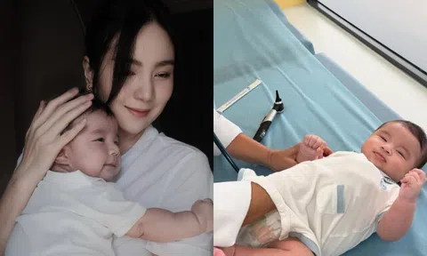 Con trai Mai Ngọc phát triển chiều cao gấp đôi tiêu chuẩn, bác sĩ ngạc nhiên phải đo lại 2 lần