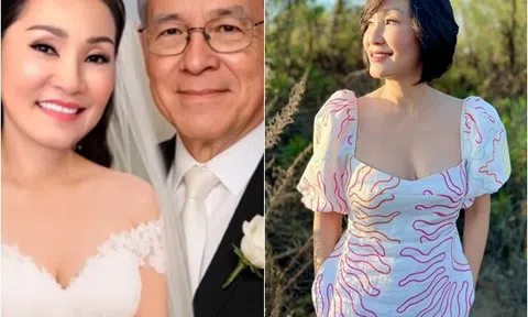 Hồng Đào nói về ảnh cưới đang lan truyền, có người bảo: "Thôi chị ơi, đừng lấy mấy ông chồng già, chọn trai trẻ đi"