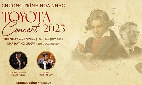 Hòa nhạc Toyota 2025: Nơi cảm xúc thăng hoa cùng âm nhạc cổ điển