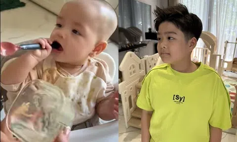 Sao Việt 24h: Nhật Kim Anh khoe ái nữ 6 tháng tuổi "gì cũng ăn", quý tử 10 tuổi ngày càng đẹp trai bất chấp cam thường