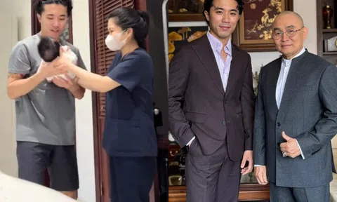 Con rể Xuân Hinh vừa đón bé đầu lòng liền thuê 2 người để giúp việc mẹ vợ, muốn bà xã an nhàn sau sinh
