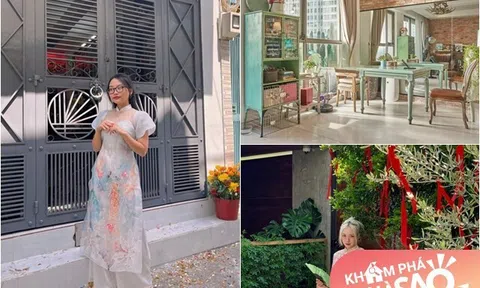 Nhà của các Em Xinh Say Hi: "Vợ quốc dân" có khu vườn tuyệt đẹp, cơ ngơi của Phương Mỹ Chi giản dị mà "cute"