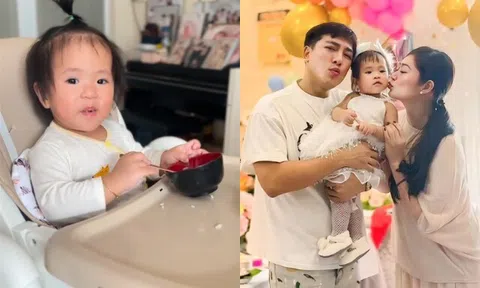 Con gái Thanh Trúc giống hệt Châu Khải Phong "bản nữ", mẹ bỉm muốn kiếm thêm quý tử để biết cảm giác quấn quýt