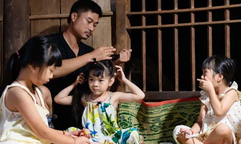 "Bố ơi mình đi đâu thế" tập 11: "Giang hồ màn ảnh" Duy Hưng xúc động khi được 4 bé gái gọi là bố