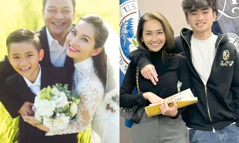 "Em gái" Tăng Thanh Hà khoe quý tử 20 tuổi trổ mã giống hệt bố, hưởng "trái ngọt" sau 10 năm nuôi con ở Mỹ