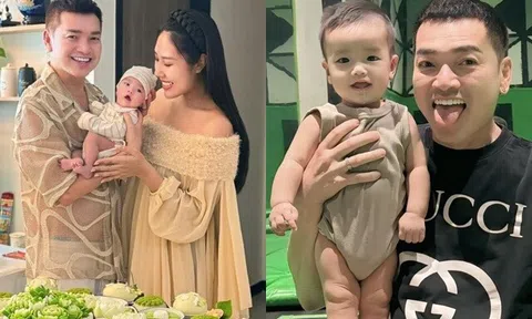 Quang Minh nghiêm khắc dạy quý tử, mê "vợ yêu" trên mạng xã hội, bà xã kém 37 tuổi hoảng hốt khi bị giục sinh thêm