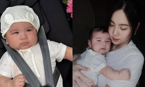 MC Mai Ngọc nuôi con kỷ luật, bé Panda 3 tháng tuổi mới được mẹ cho ra ngoài hít khí trời