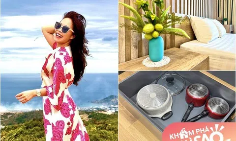 Nữ BTV nổi tiếng VTV vừa tậu căn hộ xinh đẹp ở biển, nhìn vào căn bếp mới thấy rõ tính cách chủ nhân