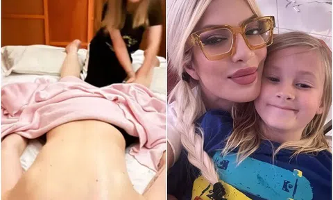 Nữ đại gia U51 để con trai 7 tuổi massage đổi lấy tiền tiêu vặt, cách ăn mặc lại gây "nhức mắt"