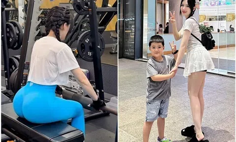 Quen người đàn ông 1m91, nặng 100kg sau mới biết là con trai Chủ tịch, cô gái Sài Gòn làm mẹ bỉm sướng, trẻ như học sinh