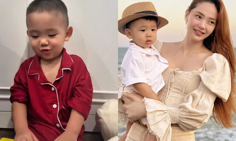 Minh Hằng nuôi quý tử theo "kỷ luật quân đội", mới 2 tuổi đã phải học bài, đọc thơ trước khi đi ngủ