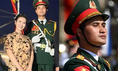 Võ Hạ Trâm được chiến sĩ từng duyệt binh tại Nga xin chụp ảnh, nghe xưng hô mà dân tình "bật ngửa"