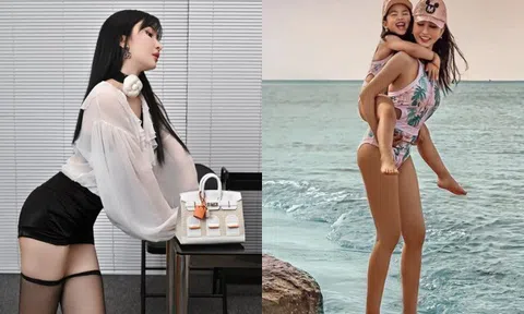 Bà ngoại nóng bỏng nhất Việt Nam: U35 đã 4 cháu ngoại, chồng cưng như trứng, làm mẹ trong biệt thự triệu đô