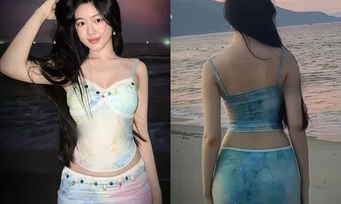 Lọ Lem con gái Quyền Linh mặc đồ xuyên thấu khoe eo bé xíu, dân tình tiếc hùi hụi vì không đi thi hoa hậu