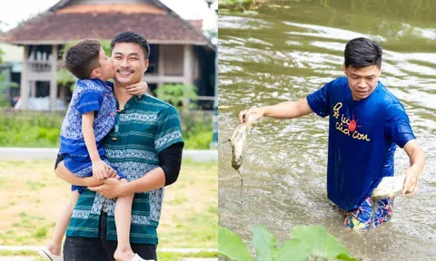 "Bố ơi mình đi đâu thế?" tập 13: Trung Ruồi gặp nạn, Duy Hưng dịu dàng dạy quý tử vượt qua nỗi sợ