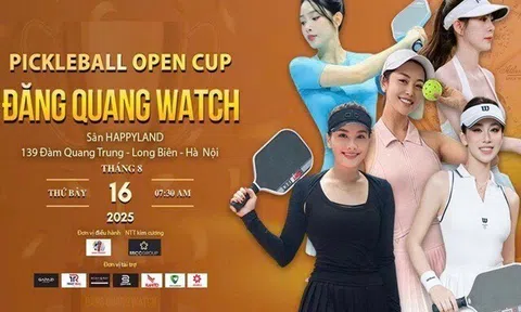 Đăng Quang Watch tạo dấu ấn với giải Pickleball đẳng cấp nhất 2025 – Giải thưởng hơn 2 tỷ đồng