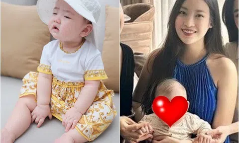Bé gái "trắng như cục bột", xinh chuẩn mỹ nhân tương lai, khiến HH Đỗ Mỹ Linh, Á hậu Thanh Thanh Tú khen nức nở