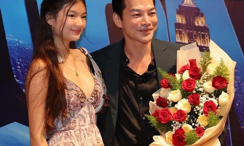 Con gái Trương Ngọc Ánh được ví như minh tinh thảm đỏ, ăn diện gợi cảm ở tuổi 17 khi đi sự kiện cùng bố