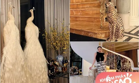 "Lóa mắt" với nội thất xa hoa trong cơ ngơi của Lệ Quyên, nữ ca sĩ phản pháo khi bị cho là khoe giàu