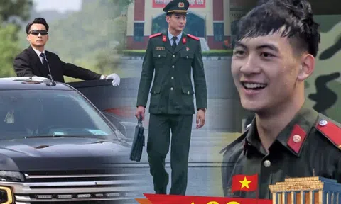 Cảnh vệ cao 1m85 từng khuynh đảo trên VTV tái xuất "tuyệt đối điện ảnh", khiến phố đi bộ "dậy sóng" khi trình diễn nghiệp vụ