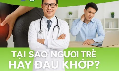 Đau nhức xương khớp – Dấu hiệu cảnh báo thoái hóa mà nhiều người trẻ đang bỏ qua
