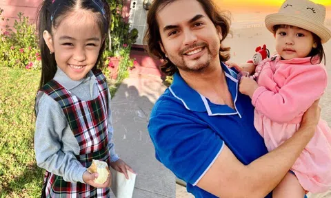 Con gái duy nhất của Đức Tiến lớn phổng vào ngày đầu tiên đi học ở Mỹ, cột mốc quan trọng nay chỉ còn mẹ đồng hành