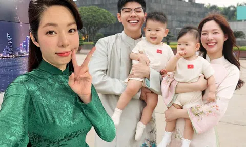 BTV Hương Giang của "Gia đình truyền hình" nghỉ việc ở nhà đài, cuộc sống thay đổi sau khi có thêm cặp song sinh