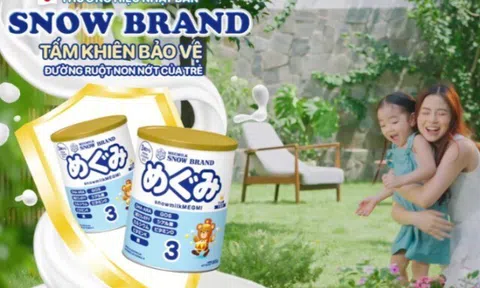Hệ miễn dịch vững vàng, bụng khỏe bé vui cùng SNOW BRAND