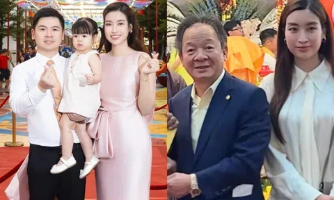 Đỗ Mỹ Linh được bố chồng hướng dẫn vào vị trí Phó Chủ tịch, ra dáng con dâu tập đoàn nghìn tỷ