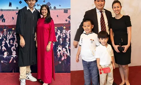 Con trai cao 2m của Phước Sang tốt nghiệp cấp 3, Kim Thư nhiều năm làm mẹ đơn thân nay bật khóc