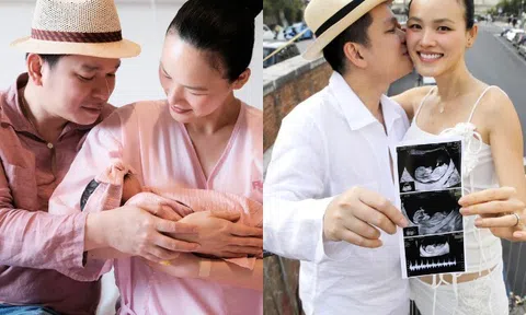 Siêu mẫu Tuyết Lan hạ sinh "tiểu công chúa" ở tuổi U40, chồng bác sĩ lần đầu làm bố ngắm ái nữ si mê